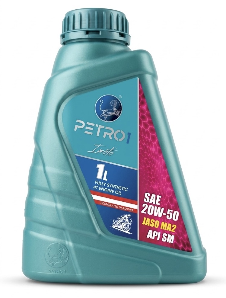 روغن موتور سیکلت پترو وان آی موتو   API SM 20W-50 MA2